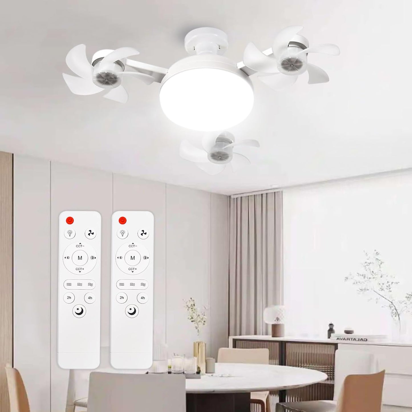 💡 Ceiling Fan Light Bulb | Easy Install 3-Speed Fan Lamp