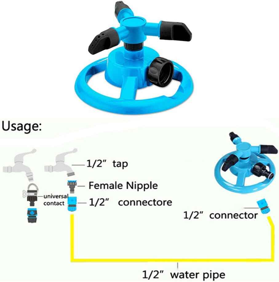 💦 Automatic Lawn Sprinkler | Large Area Garden Irrigation Tool
