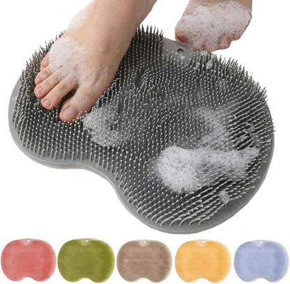 🏆#1 Bestselling🏆Shower Foot Scrubber Mat with Non-Slip Suction Cups