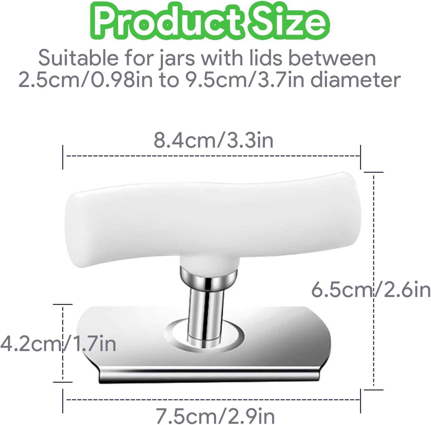 🫙 2PCS Jar Opener Set | Easy Grip Lid Opener for Seniors