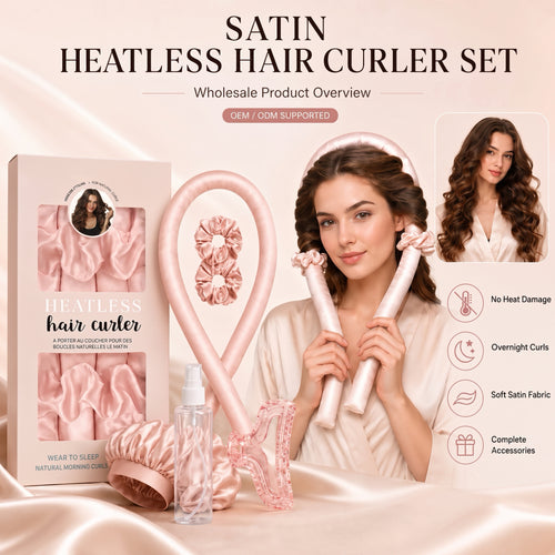 🎁Buy 2 Get 1 Free🔥Heatless Curling Rod Headband👩Get Natural, Voluminous Curls While You Sleep 😍
