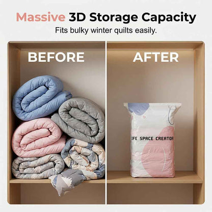 🔥Last Day 50% OFF Sola |🧳 No-Pump Vacuum Storage Bags