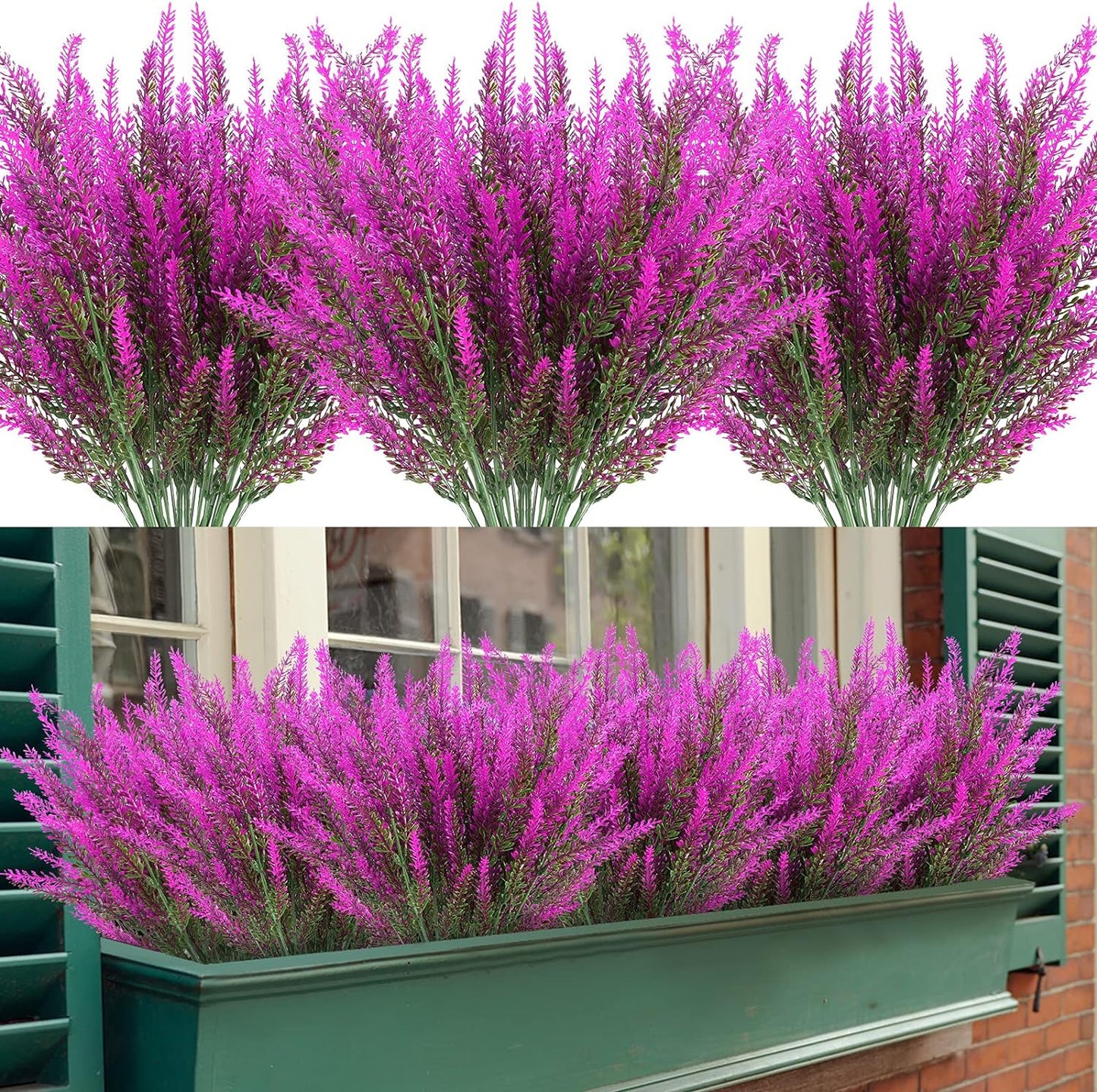 🖼️2026 Hot Sale&Best Garden's Decor🌸Outdoor Artificial Lavender Flowers💐
