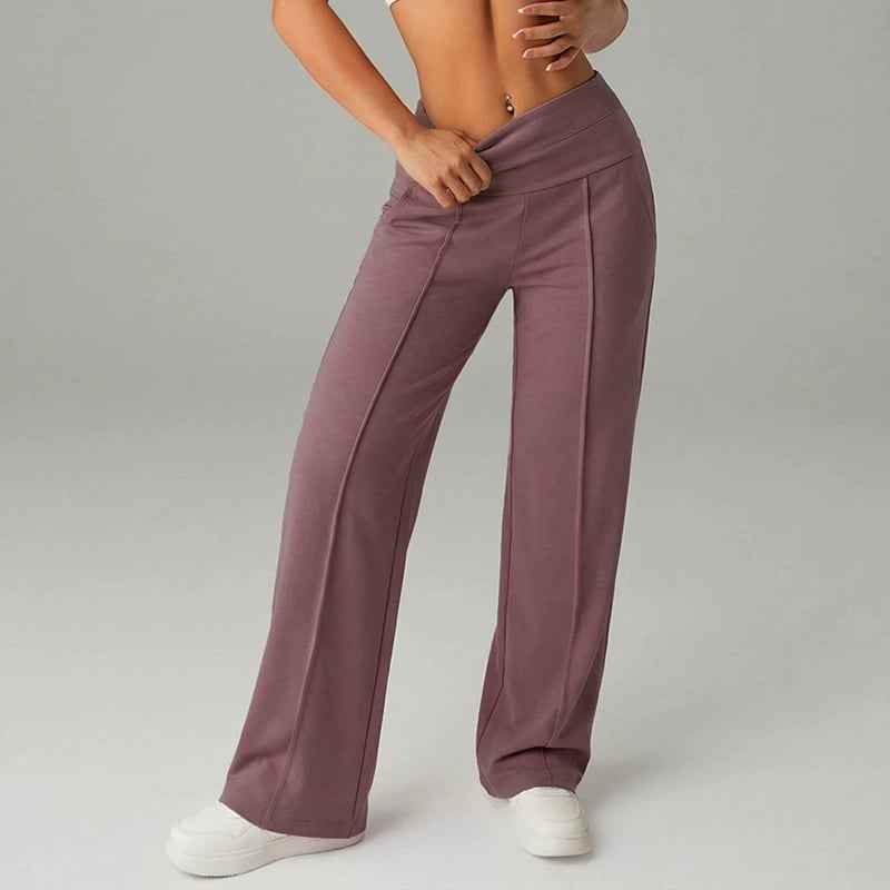 🔥🎁New arrival 50% OFF💕Women's Plain Loose Straight Leg Pants
