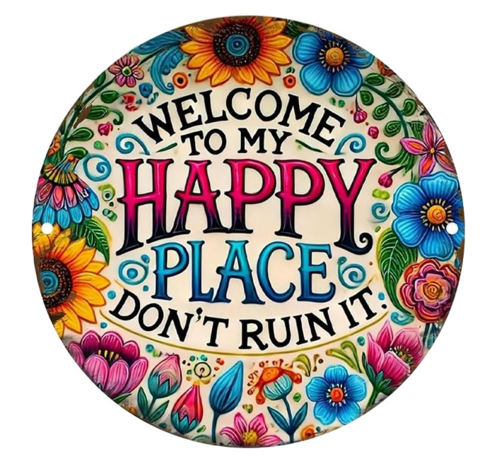 🏡 Happy Place Door Decor | Buy More Get More Free Deals