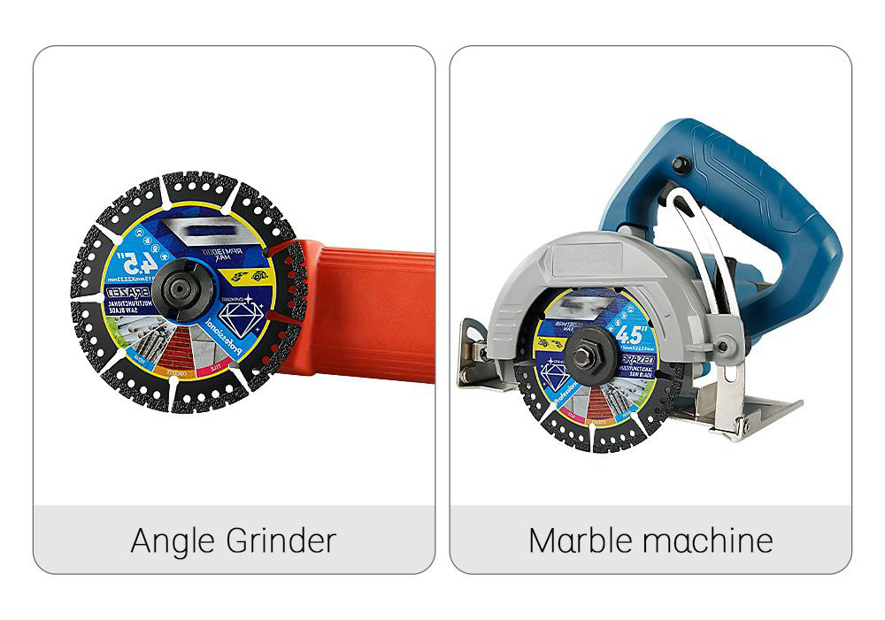 ⚙️ 4.5" Angle Grinder Blade | Dry Cut Multi-Material Tool