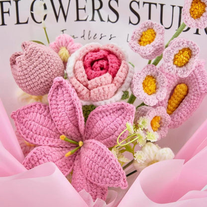 🌺Mother‘s Day 58% OFF| 🏵️Give Mom a Timeless Gift This Mother’s Day – A Handcrafted, Forever Blooming Crochet Flower Bouquet🌸💖