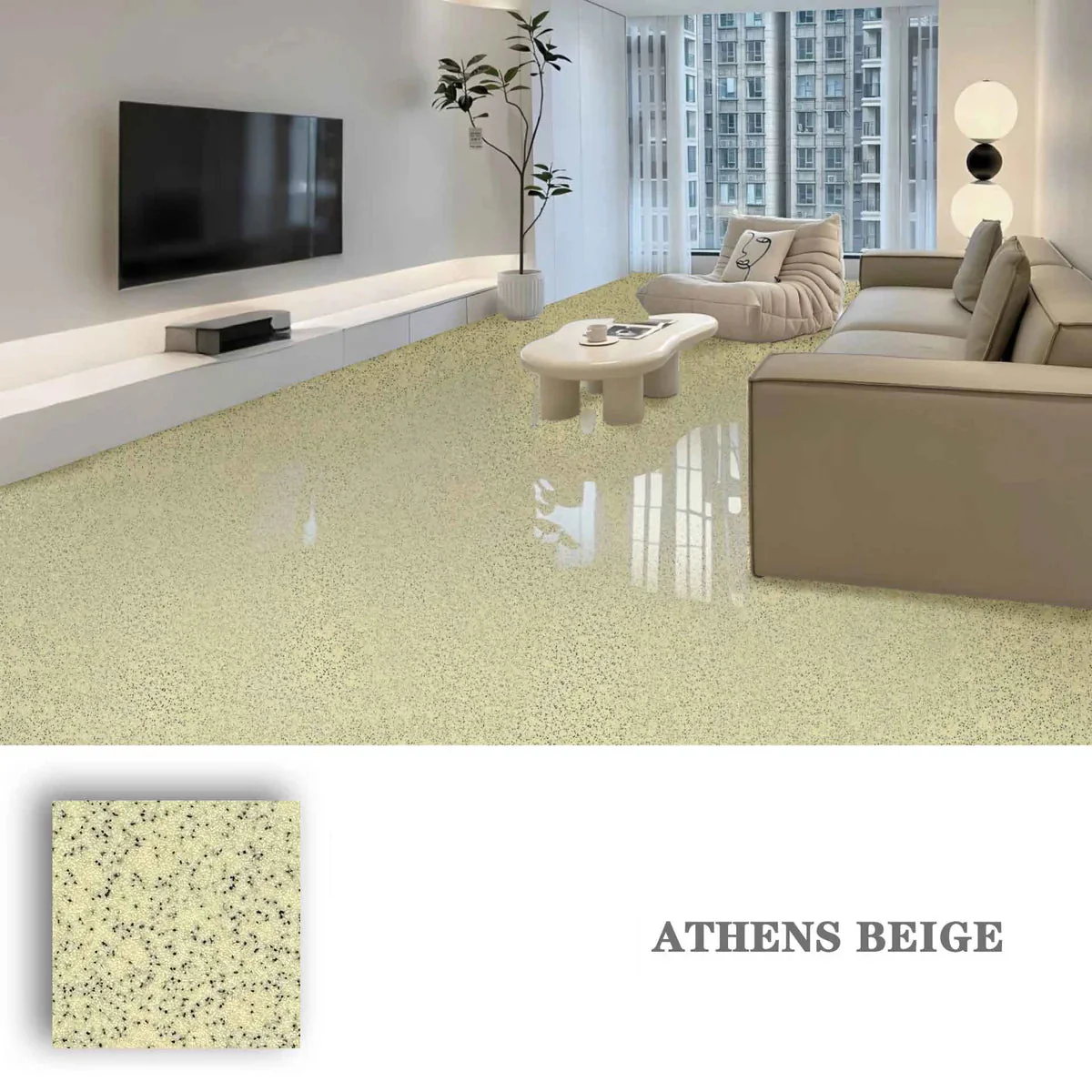 ✨ Epoxy Floor Coating | High-Gloss Marble Limited Time Sale