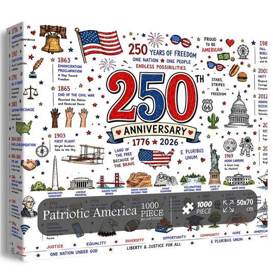 🇺🇸 A Puzzle Worth Framing! 🖼️🧩