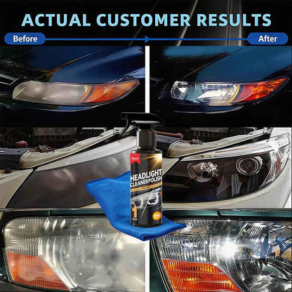 🚗 No-Sand Headlight Restoration Kit | Restores Yellow & Oxidized Headlights