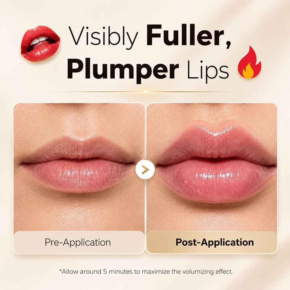 💋 [NEW] Spicy Lip Plumper Gloss – Instantly Fuller, Juicy-Looking Lips