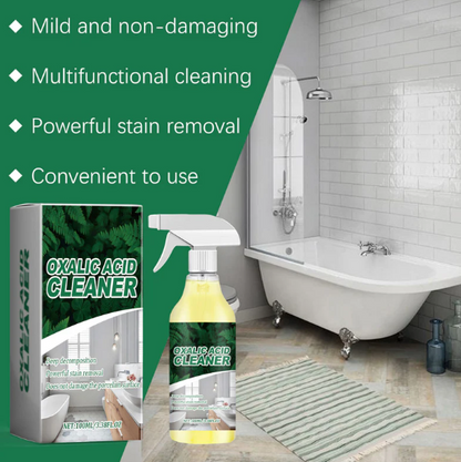 🧼🔥 Oxalic Acid Bathroom Cleaner | Tough on Stains, Gentle on Surfaces