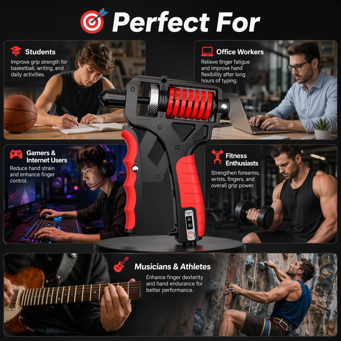 🔥Limited Time 49% Off💪Adjustable Hand Grip Strengthener with Counter