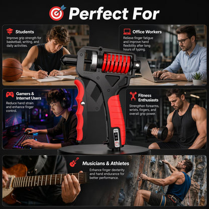 🔥Limited Time 49% Off💪Adjustable Hand Grip Strengthener with Counter