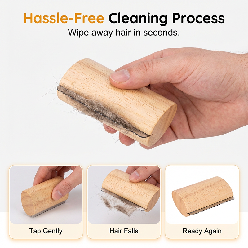 🔥Last Day 55% OFF| 🐎Horse Brush Pet Deshedding & Grooming Tool🐕️