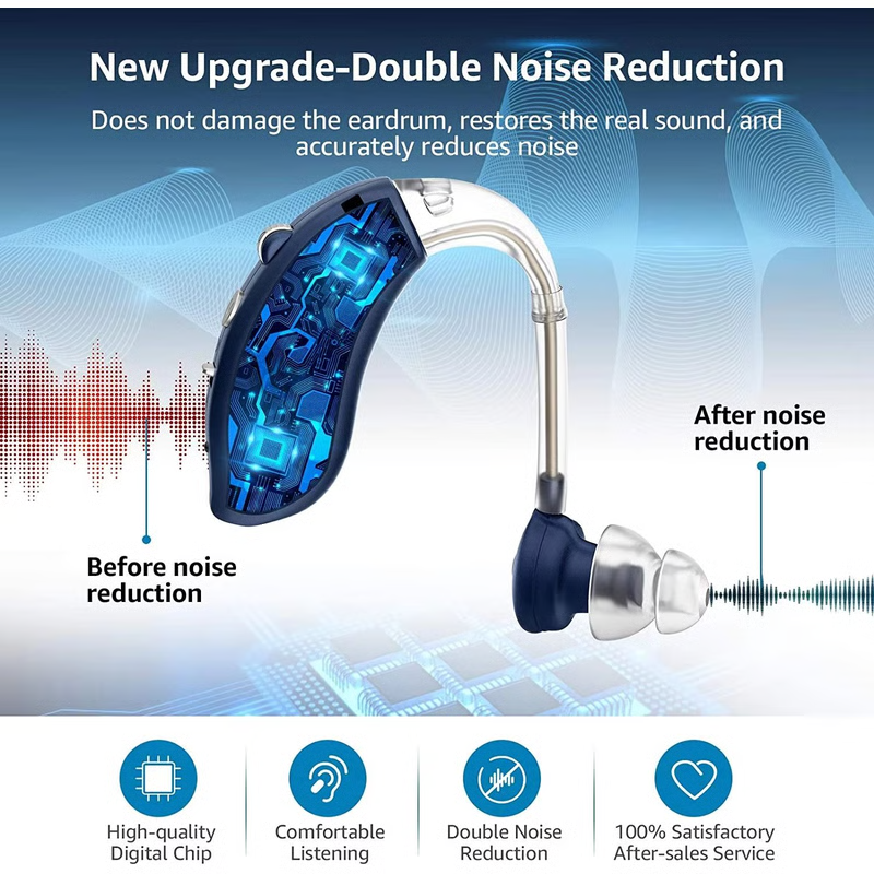 🔥👂Rechargeable Hearing Aid – Clear Sound, All-Day Comfort