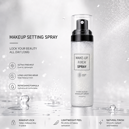 ✨ Waterproof 💦 Makeup Setting Spray 💄 – Long-Lasting Oil Control 🌸 & Fresh-Looking Finish