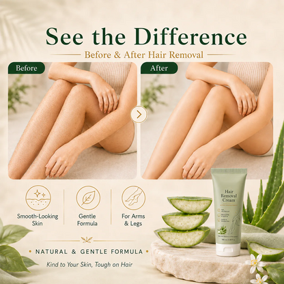 LAST DAY -BUY 1 GET 1 FREE🤩Ahlwo Painless Depilatory Cream – No Razor Bumps, No Harsh Odor