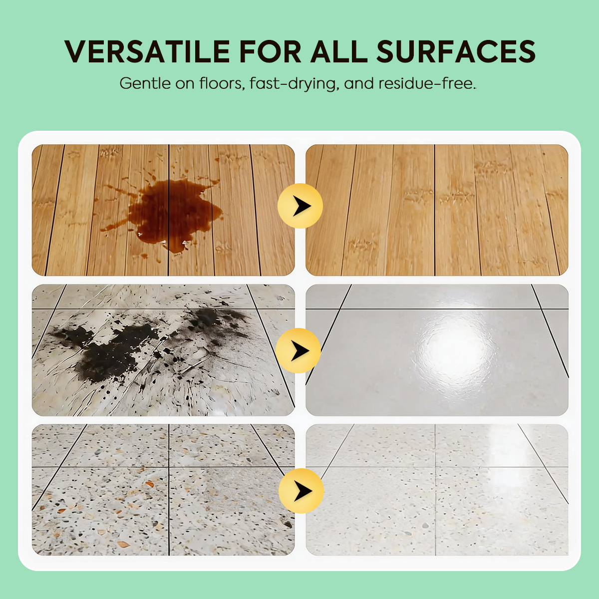 🍋 Multi-Surface Floor Cleaning Tablets – Fresh Lemon Scent ✨