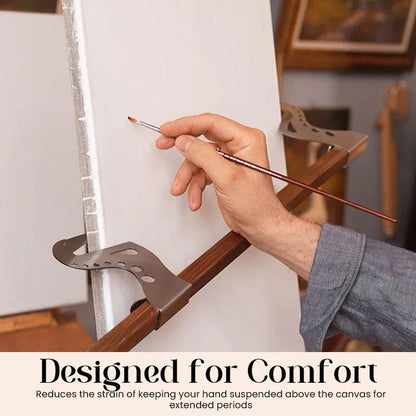 🔥50% OFF TODAY - 🎨Adjustable Easel Hand Rest Support Bar(✨Artist Comfort Painting Hand Bridge}