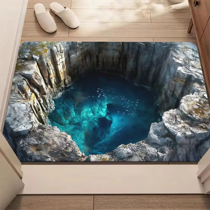 🌀 3D Infinity Illusion Doormat ✨ Turn Every Entrance into a Conversation Starter