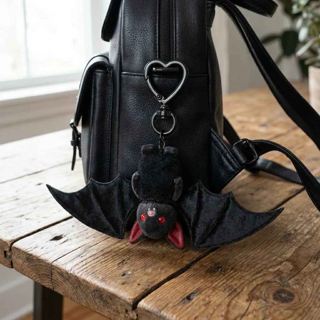 🔥Last Day 49% OFF - 🦇 Cute Black Bat Baby Keychain