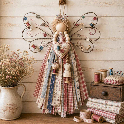 🔥HOT SALE - 🪽 Angel Fabric Hanging DIY Kit