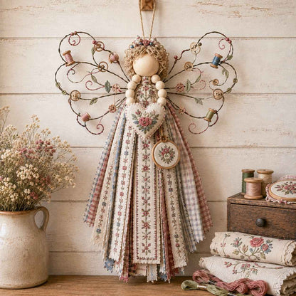 🔥HOT SALE - 🪽 Angel Fabric Hanging DIY Kit