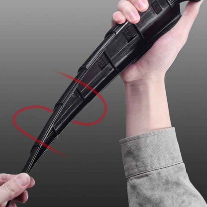Retractable and adjustable bicycle mudguard set
