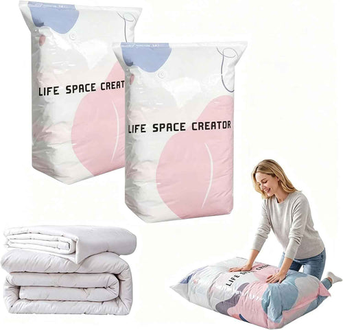 🔥Last Day 50% OFF Sola |🧳 No-Pump Vacuum Storage Bags