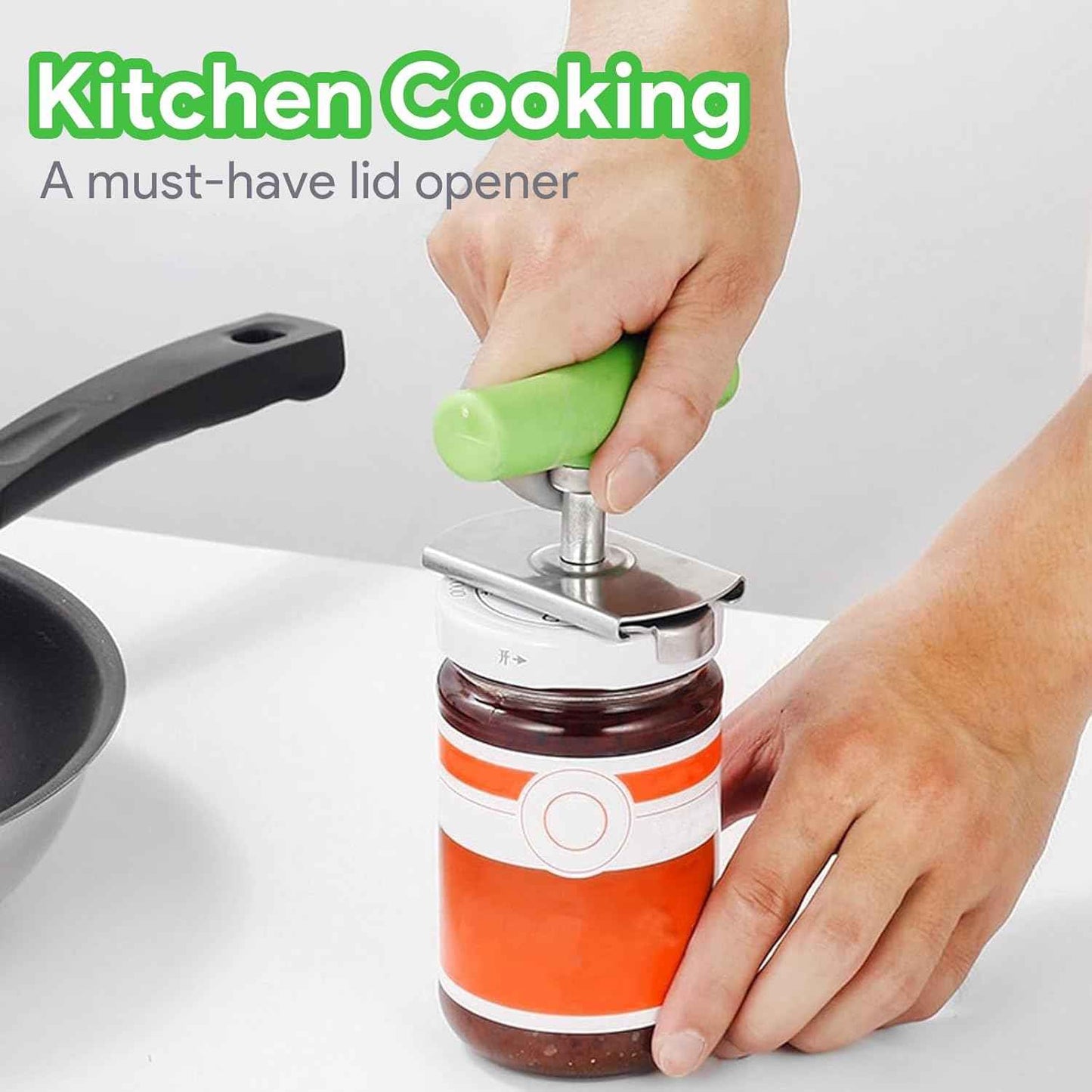 🫙 2PCS Jar Opener Set | Easy Grip Lid Opener for Seniors