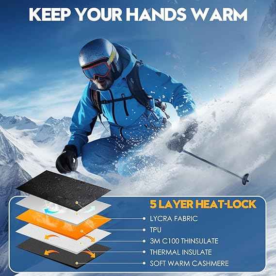 🔥Buy 2 get 1 free🔥-🎁Windproof Touchscreen Winter Gloves