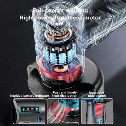 🔩⚡ Hot Sale 50% OFF🔥 Cordless Mini Angle Grinder | Lightweight, Powerful & Easy to Carry