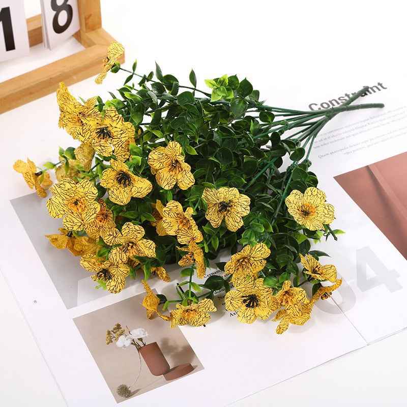 🌸 6 PCS Artificial Flower Set | Faux Decorative Flowers for Home & Garden