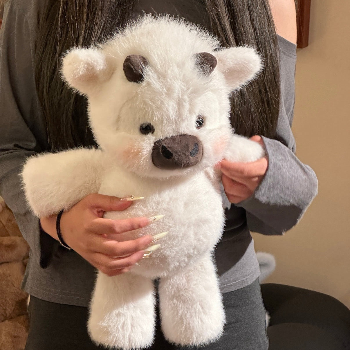 Running Highland Cow Plushie