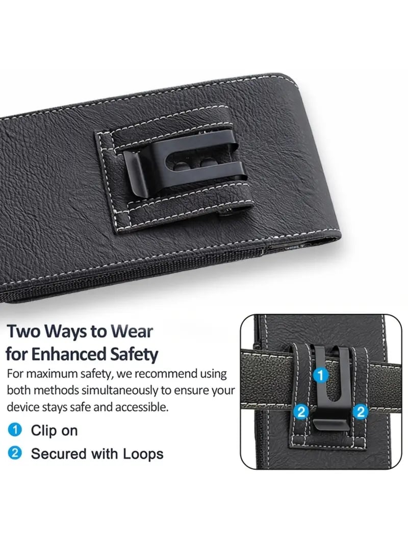 🔥📱 Limited Offer 50% OFF✨ Mobile Phone Belt Pouch | Easy Access, Secure Fit & Convenient Card Storage