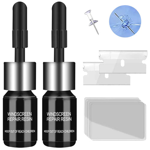 🚗 Windshield Crack Repair Kit | Nano Glass Repair Liquid