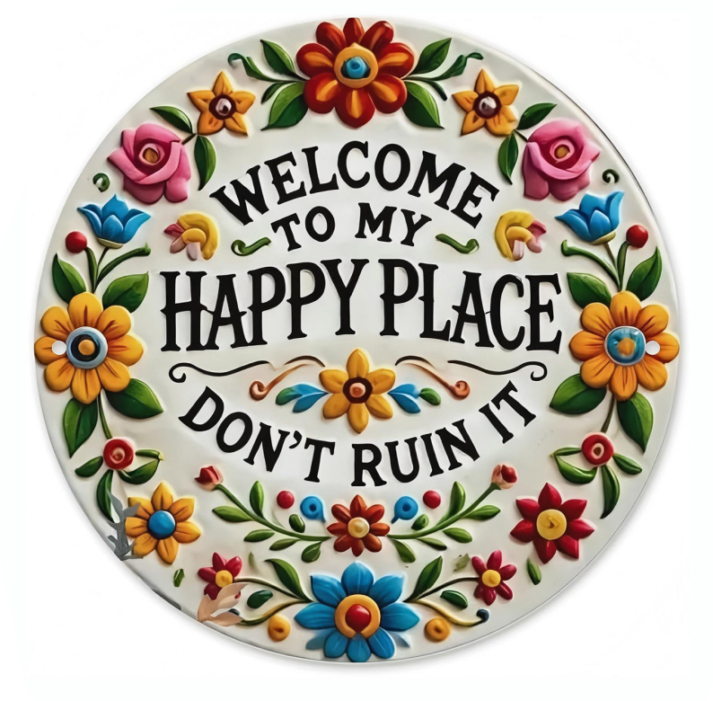 🏡 Happy Place Door Decor | Buy More Get More Free Deals
