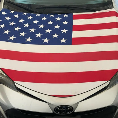 🎉4th Of July Flash Sale 65K+🔥American Car Hood Flag🦅【Buy 3 Free Shipping】