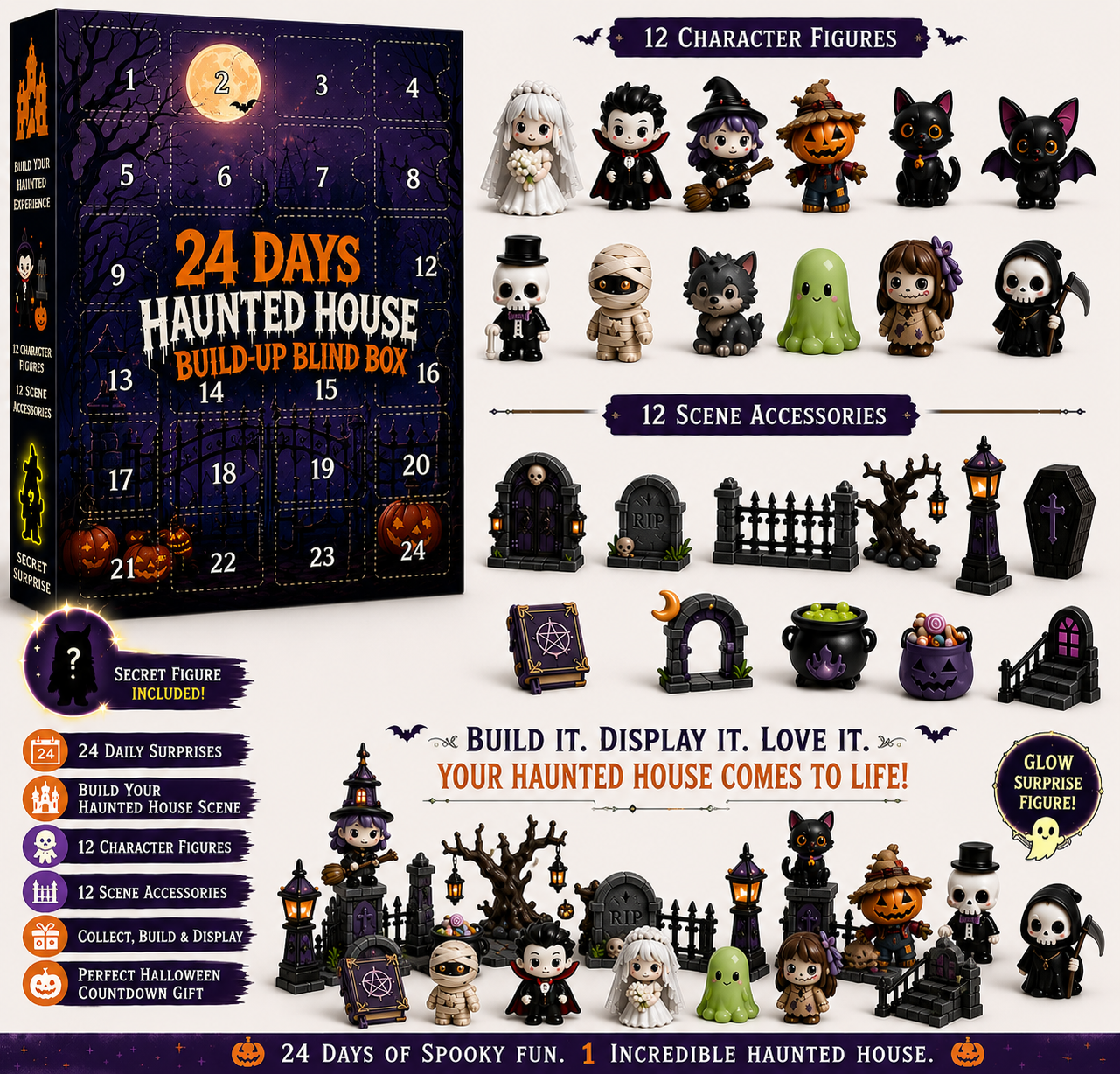 👻Haunted House Set-A