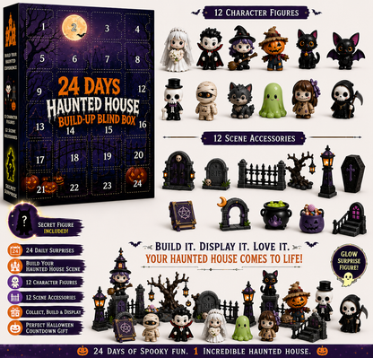 🔥 Halloween Early Discount 50% OFF🎃Build Your Own Spooky Haunted House 👻 DIY Halloween Decor Kit for Endless Halloween Fun