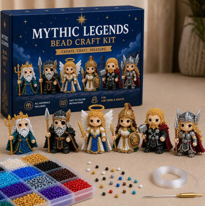 🧵✨ Tiny 3D Beaded Animal DIY Kit – Turn Tiny Beads Into Treasured Handmade Animals, Great for Cozy Afternoons & Thoughtful Gifts