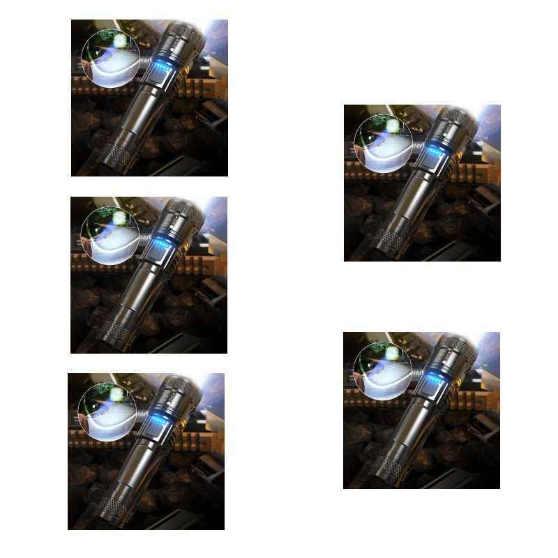 🔥 Super Bright LED Zoomable Flashlight