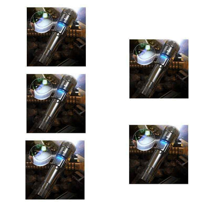 🔥 Super Bright LED Zoomable Flashlight