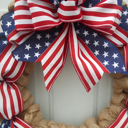 🌿 Pine Cone Wreath with Bow | Front Door Decoration