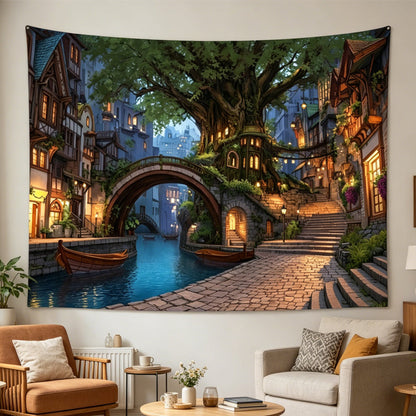🔥Hot Sale Promotion 49% OFF🎁Magical Forest Floral & Butterfly Backdrop Banner