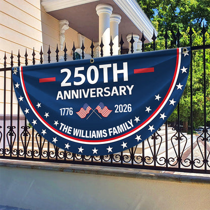 Patriotic USA Flag 🎇 250th Anniversary 1776–2026 Decor