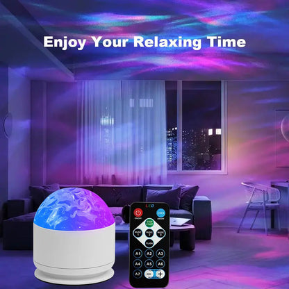 🌌 Star Projector Light | Ocean Wave & 3D Water Ripple Effects