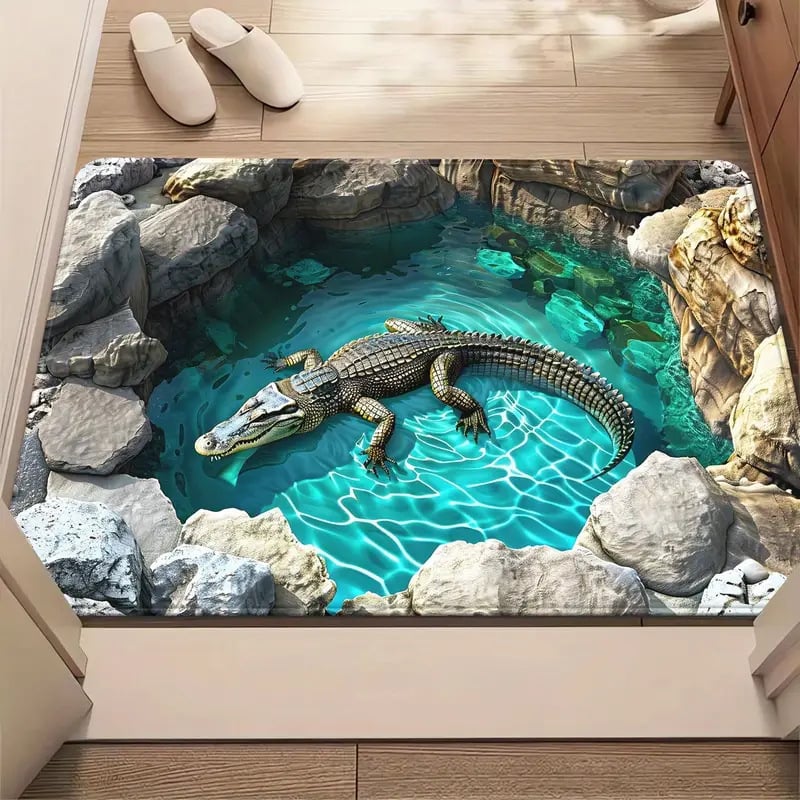 🌀 3D Infinity Illusion Doormat ✨ Turn Every Entrance into a Conversation Starter