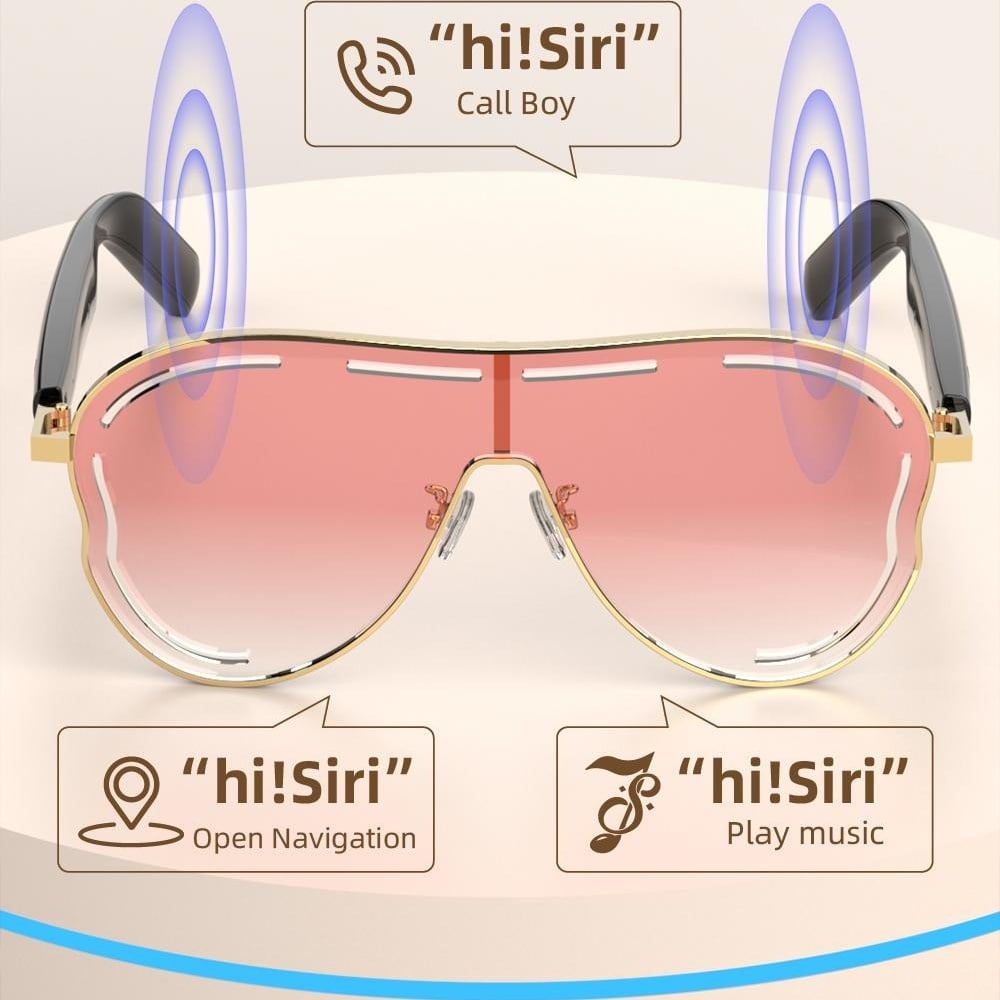 💕Hot sale 49% OFF😎 Smart Bluetooth 5.4 Audio Sunglasses – Open Ear, UV & Blue Light Protection
